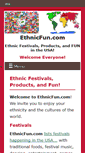 Mobile Screenshot of ethnicfun.com